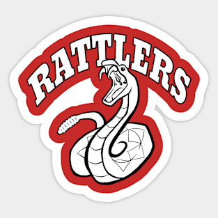 Rattlers mascot Sticker